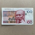 1987-81 Belgium 100 Francs Colorful Banknote Hendrik Beyaert Belgian Currency