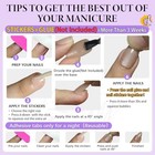  Cat Eye Dark Brown Press On Nails Medium Almond Shaped - 30 Almond Light Brown