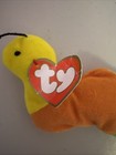 Ty Teenie Beanie Baby Inch 1993 Rainbow Worm Mcdonald   s Happy Meal Toy