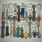 6 Pcs    tobacco Smoking Pipe    one Hitter Glass Chillum      3 Each Free Ship