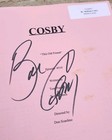 Cosby Tv Show Signed Studio Script By Bill Cosby 1998  this Old Friend 