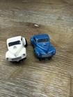 Vintage 1960s Aurora Tjet Rare Blue Willys Gasser Ho Slot Car   White Car Lot
