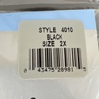 Danskin Women Black Plus Size Plus Convertible Dance Tights Style 4010 Size 2x