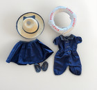 Pc American Girl Samantha Bathing Outfit Complete 1997 Ltd Edition No Doll Euc