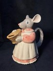 Vintage Otagiri Hand Painted Rare Mouse Teapot