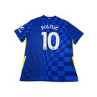 Chelsea Fc Jersey Men Xl  Nike Dri Fit Christian Pulisic  10 Home Blue -soccer