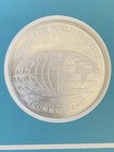 Rare 1969 Franklin Mint Sterling Silver Proof Coin-medal Milwaukee World Fest 