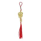 Double-side Shinning Metal Feng Shui Chinese Lucky Snake Charm For 2025