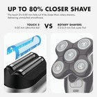 Aberlite Touch 2 Foil Head Shaver For Bald Men - Finishing Black