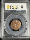 1790 New York Penny Netherlands - Dutch East Indies Ngc Voc  single Lion  Rare
