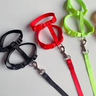 Cat Harness Leash Set Escape Proof Adjustable Nylon Halter For Kitten Pets