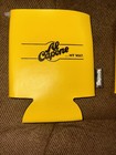 Set Of 2 New Koozie Al Capone Cigars Branded Insulated Drink Holders-yellow