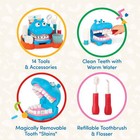Battat Hippodontist Dentist Plastic Play Set With 14 Accessories