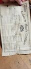 Old Vintage 1910 Anthracite Mining Shenandoah Pa Coal Mine Miners Certificate