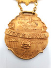 1917 Ioof Odd Fellows Grand Lodge Convention Representative Badge York Pa