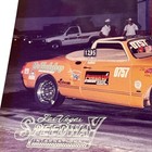 Vintage 1992 Las Vegas Speedway Drag Racing Car Photo Vw Karmann Ghia 8x10
