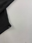 Eddie Bauer Shirt Womens Medium Gray Waffle Knit Long Sleeve Thermal Hiking Top