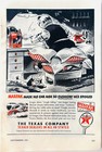 1951 Texaco Gas   Oil Marfak Advertisement Lubrication Automotive Vintage Dwx11c