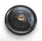 3 Unique Czech Glass Buttons  p446 - 32 Mm Or 1-1 4  - Hand Painted - Wow   