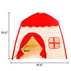 Princess Castle Play Tent Kids Girls Playhouse Fr Indoor Outdoor Game House Us