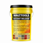 Walttools Colored Accent Release Powder For Stamping Concrete  pecan Brown 