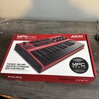 Akai Mpk Mini Mk3 25-key Usb Midi Keyboard Controller W  Pads   Knobs Red     New