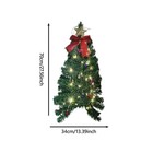 Wall Mounted Christmas Tree Artificial Xmas Tree Party Supplies Scene Setting