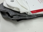 Lululemon Power Stride Tab Socks 3 Pack  White Gray Black Size Medium 6 5-8 5