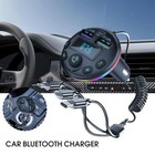 Car Bluetooth 5 0 Fm Transmitter Mp3 Modulator Player Handsfree Audio Recei Z9y3