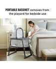 Graco Pack  n Play Day2dream Travel Bassinet Playard Features Portable Bassinet 