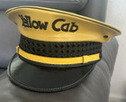 Yellow Cab Company Driver Uniform Hat Lancaster Brand Los Angeles  Ca 6-7 8 Size