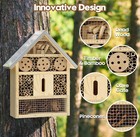 Insect Hotel mason Bee House-butterfly House multi-functional Bee Hotel 4 Garden