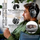 Prohear 027 Am Fm Radio Headphones With Digital Display  25db Nrr  Safety Ear Pr