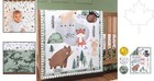Delightful 3-piece Baby Crib Bedding Set In Woodland Theme - Newborn To Toddler