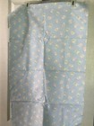 Fabric Light Blue Color White Polka Dot Small Teddy Bear 43  Wide 36  Long