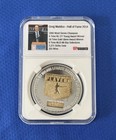Greg Maddux 1 Oz  999 Fine Silver Round Highland Mint  5000 Mlbpa Upgraded Slab