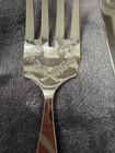 Vintage Italian A Bettini Fish Knife Fork And Cake Set 800 Stamped Silver Alloy