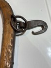 Primitive Iron 27 Inch Horse mule Hames Brass Ball Farm Harness Antique Vintage