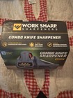 Work Sharp Combo Knife Sharpener - Electric   Manual   Model Wscmb   New