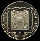 1985 British Virgin Islands  20  925 Silver Proof Coin - Elizabeth Ii  p0200 