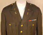 1958 Us Army Captain Coat 77th Div W kcomz Patch   Ord Lapel Insignia Korean War