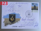 Numbered Exclusive Fdc 5 Signatures - 411th Separate Brigade Hawks