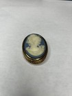 Vintage Estee Lauder Blue white Cameo Compact Solid Perfume 