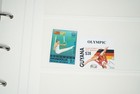 Worldwide Olympics Accumulation Of 250  Mint Stamps Stored In Album
