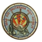 Florida Sea Base Jacket Patch Red Bdr  nk136 