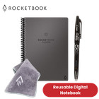 Rocketbook Fusion A5 Smart Notebook - Reusable Planner With 7 Page Styles   Pen