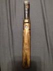 Vintage Brass Letter Opener Dagger Fixed Blade Knife Ornate Sheath Scabbard Lot