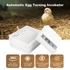 120 Egg Incubator With Humidity Display   Automatic Egg Turner  For Hatching