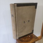 Antique Victorian Early 20th Century Or Late 19th Century Very Large Ledger 