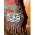 Scots Regal Lambswool Plaid Tartan Scarf With Fringe Made In Scotland Pre-owned